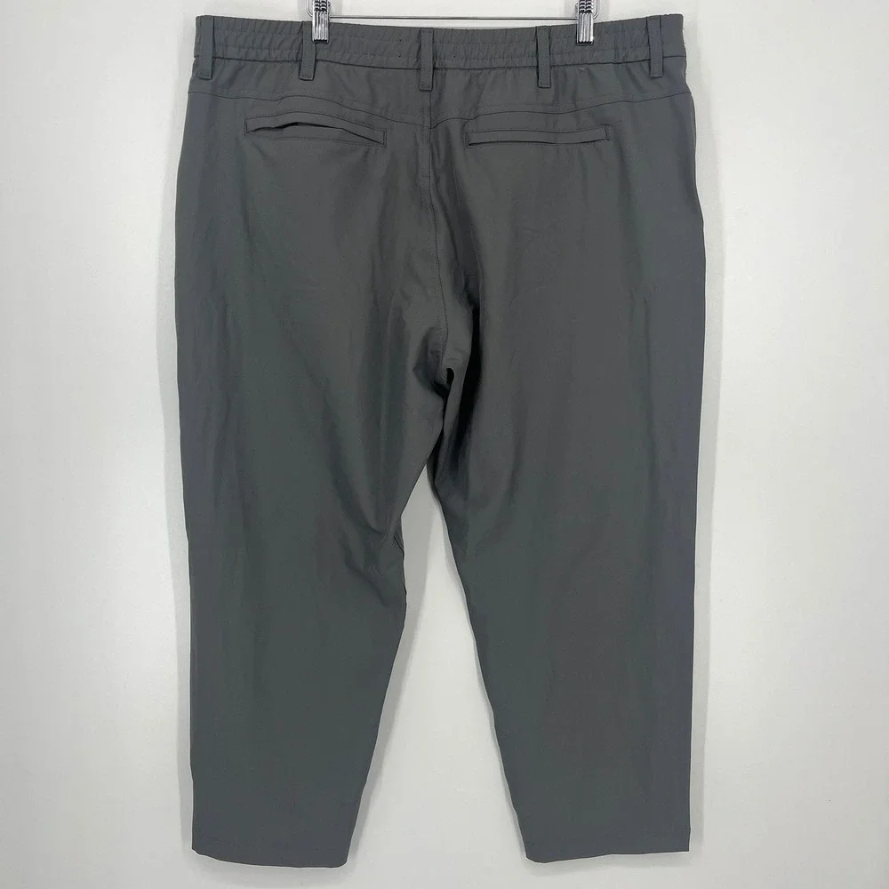 Marc New York Andrew Marc Mens Performance Stretch Pants‎ Grey 42x29 0016958